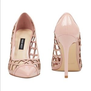 nine west tatum lattice pumps
